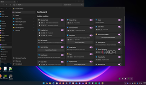 Shows PowerToys dashboard running on Windows 11
