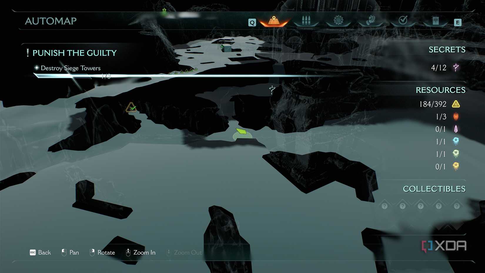 The 3D Automap in Doom: The Dark Ages.