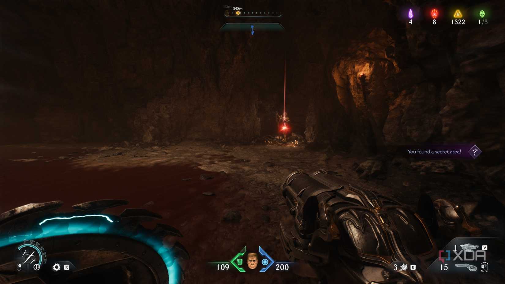 Red ruby statue in a secret area in chapter 20 of Doom: The Dark Ages.