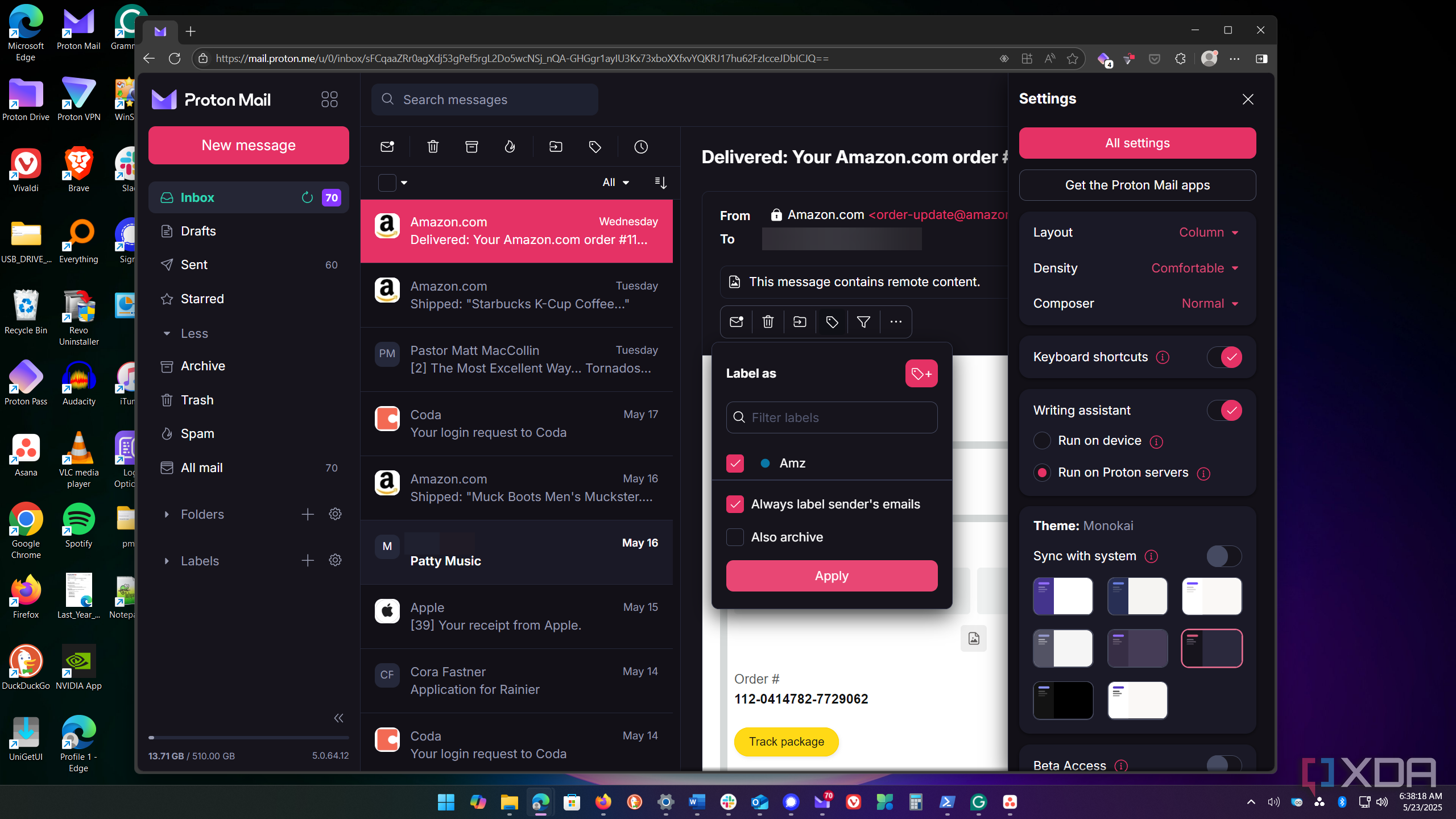 5 features I use to get more from Proton Mail