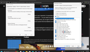 Shows adjusting animation effects manually on Windows