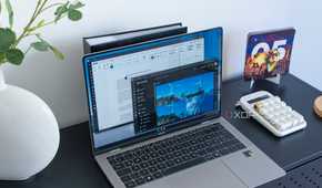 A Windows 11 laptop showing the Web UI for Immich along with Nextcloud Office showing a Word document