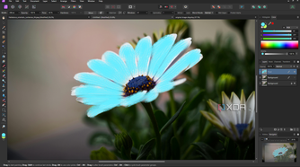 Affinity Photo brush strokes