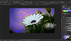 Affinity Photo creative brush strokes