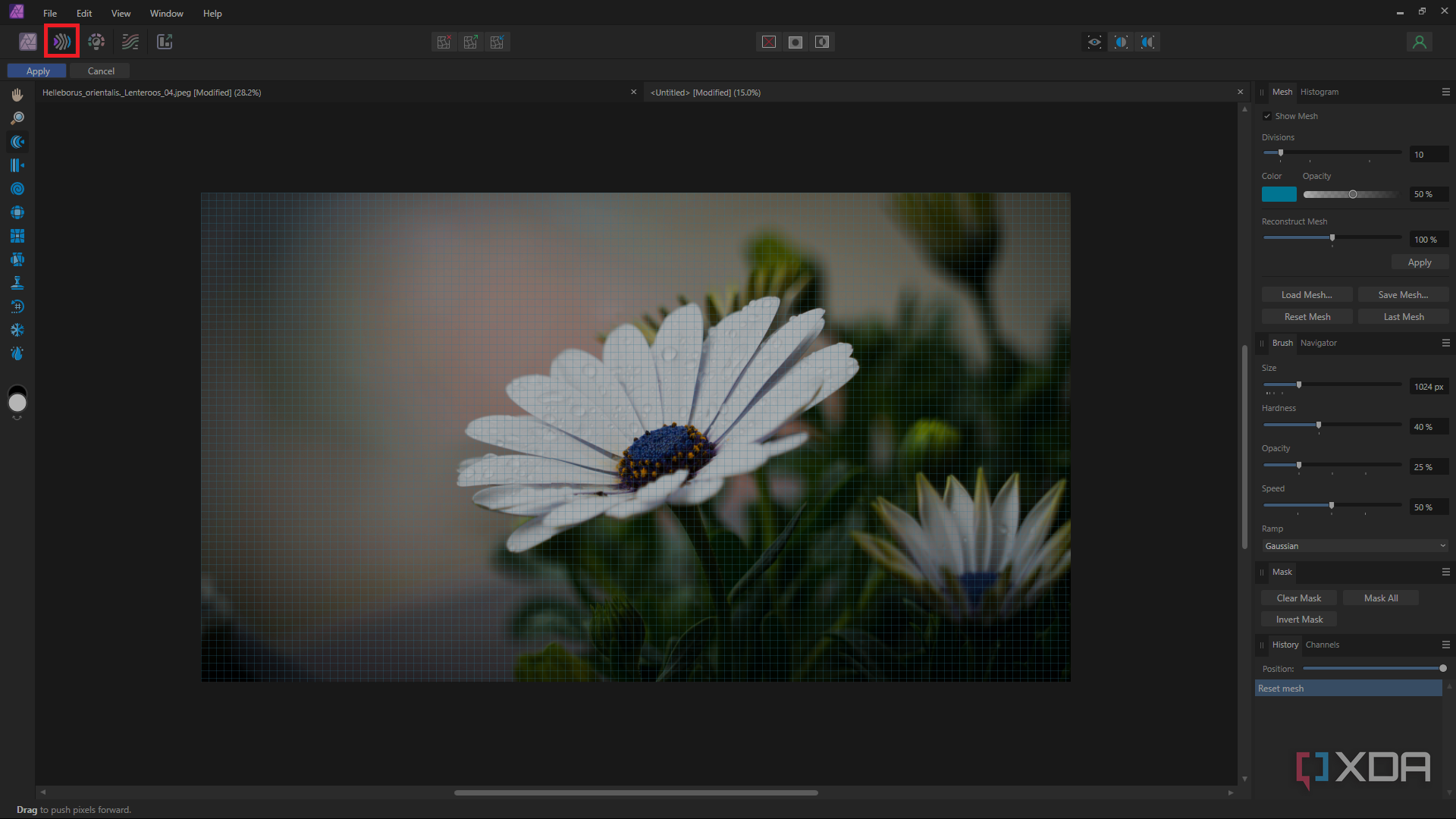 Affinity Photo Personas Liquify