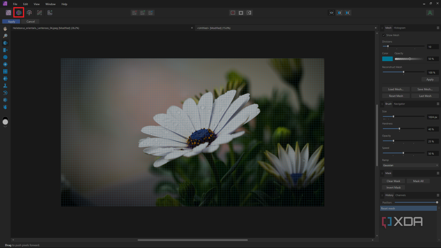 Affinity Photo Personas Liquify