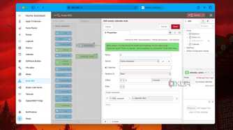 Alert for beta node entity usage in Node-RED with Home Assistant