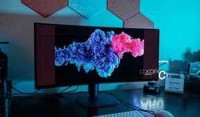 Alienware AW3425DW on a desk
