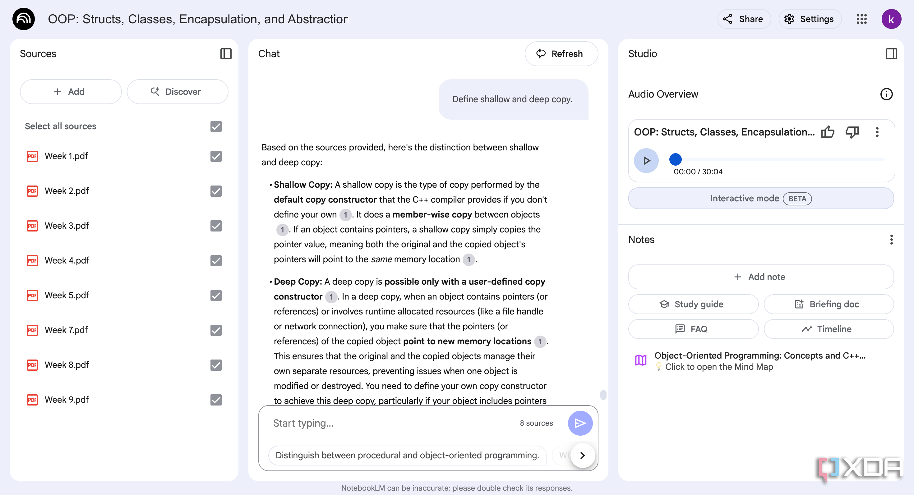 Audio Overview generated in NotebookLM 