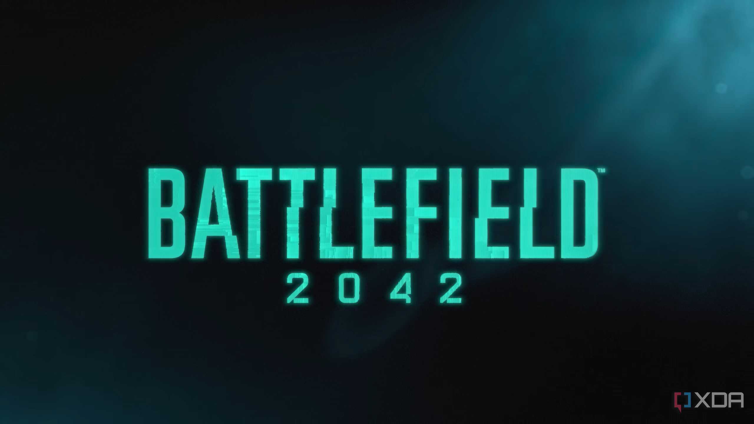 Battlefield 2042 game cover title