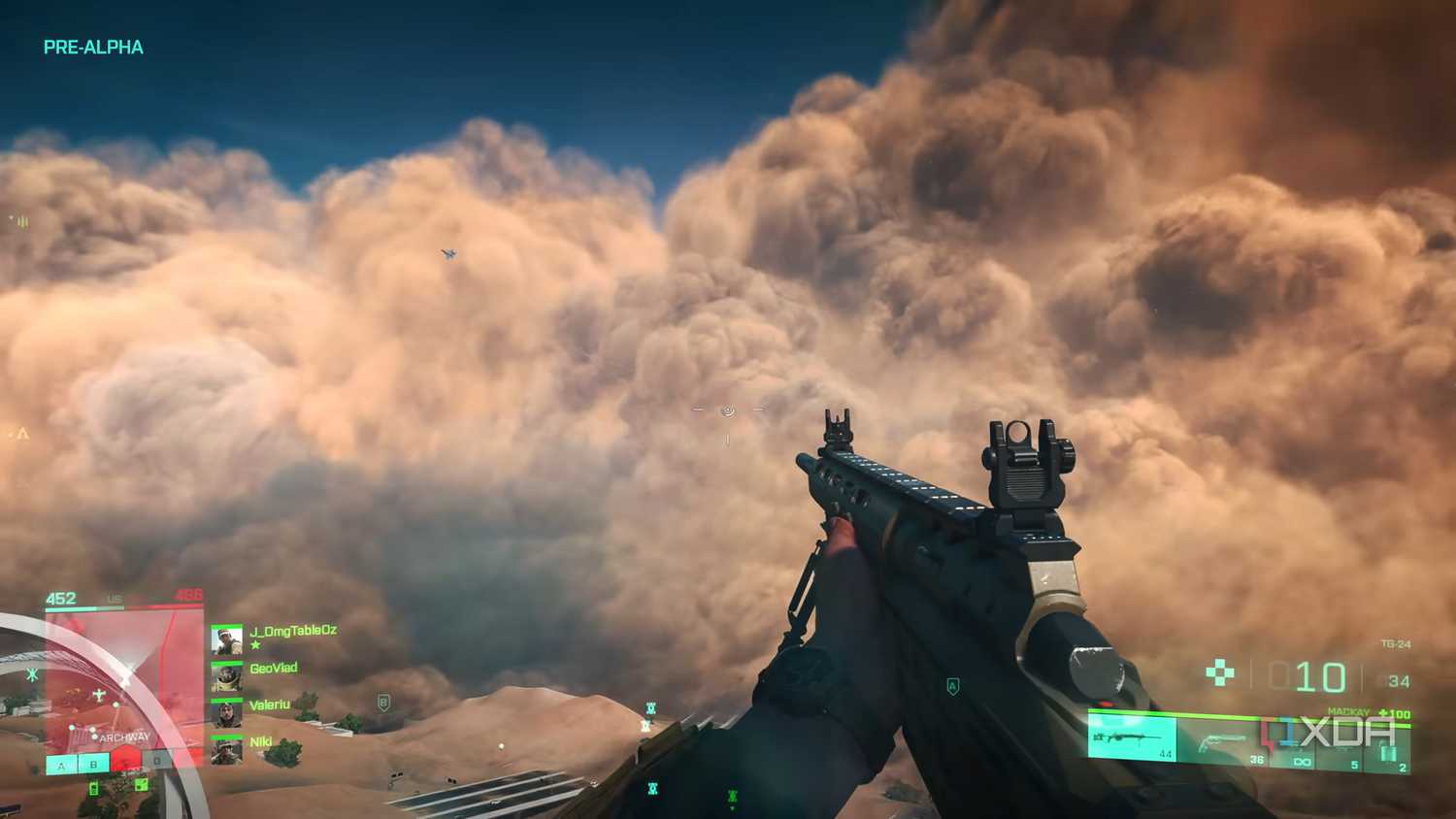 Battlefield 2042 sandstorm sniper rifle POV
