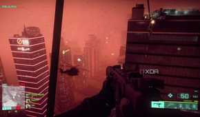 Battlefield 2042 assault rifle desert skyscraper zipline POV