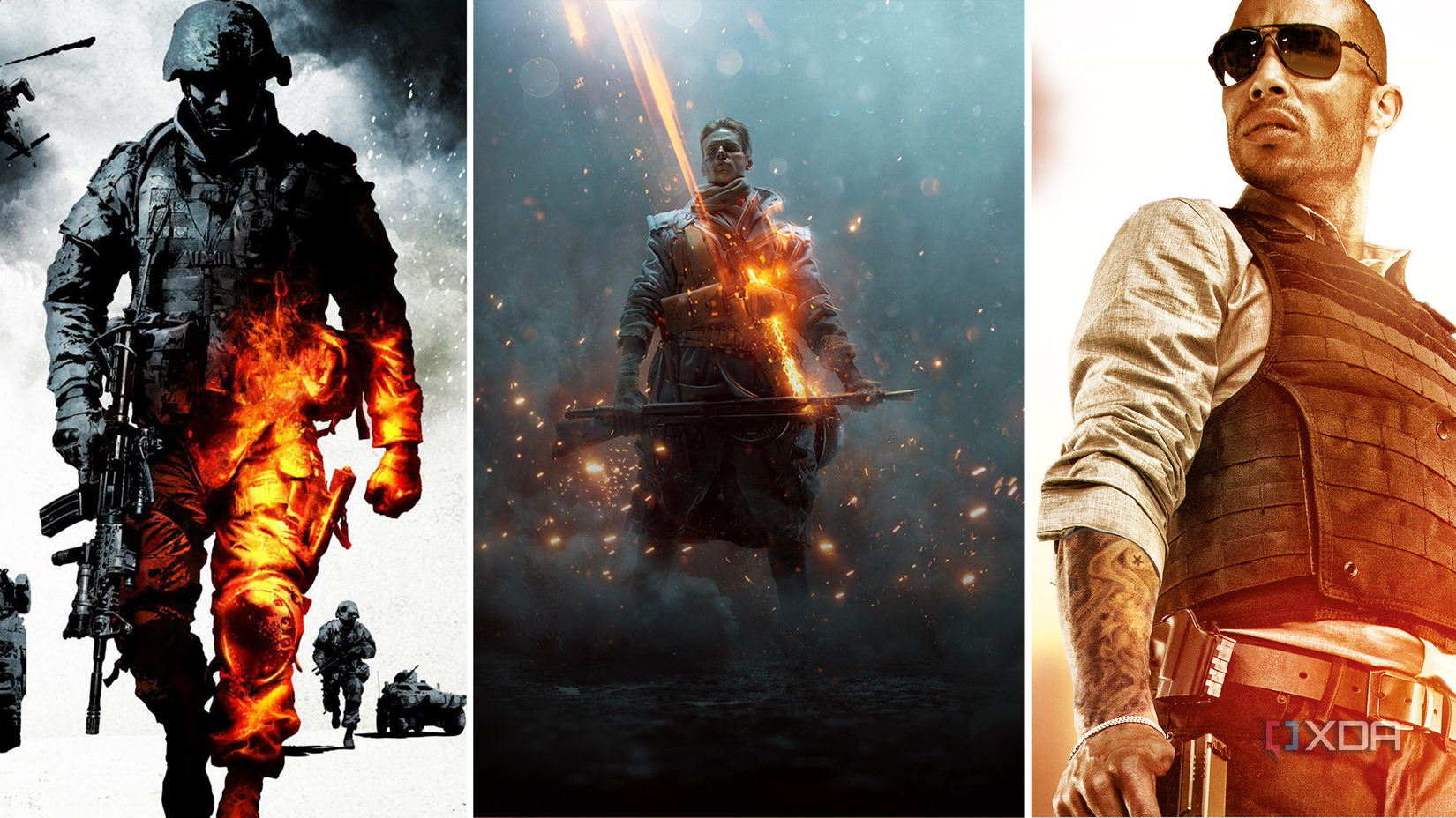 Battlefield Ranked Feature Image battlefield 1 battlefield hardline bad company 2