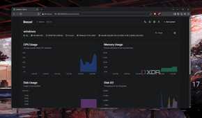 Monitoring a server using Beszel