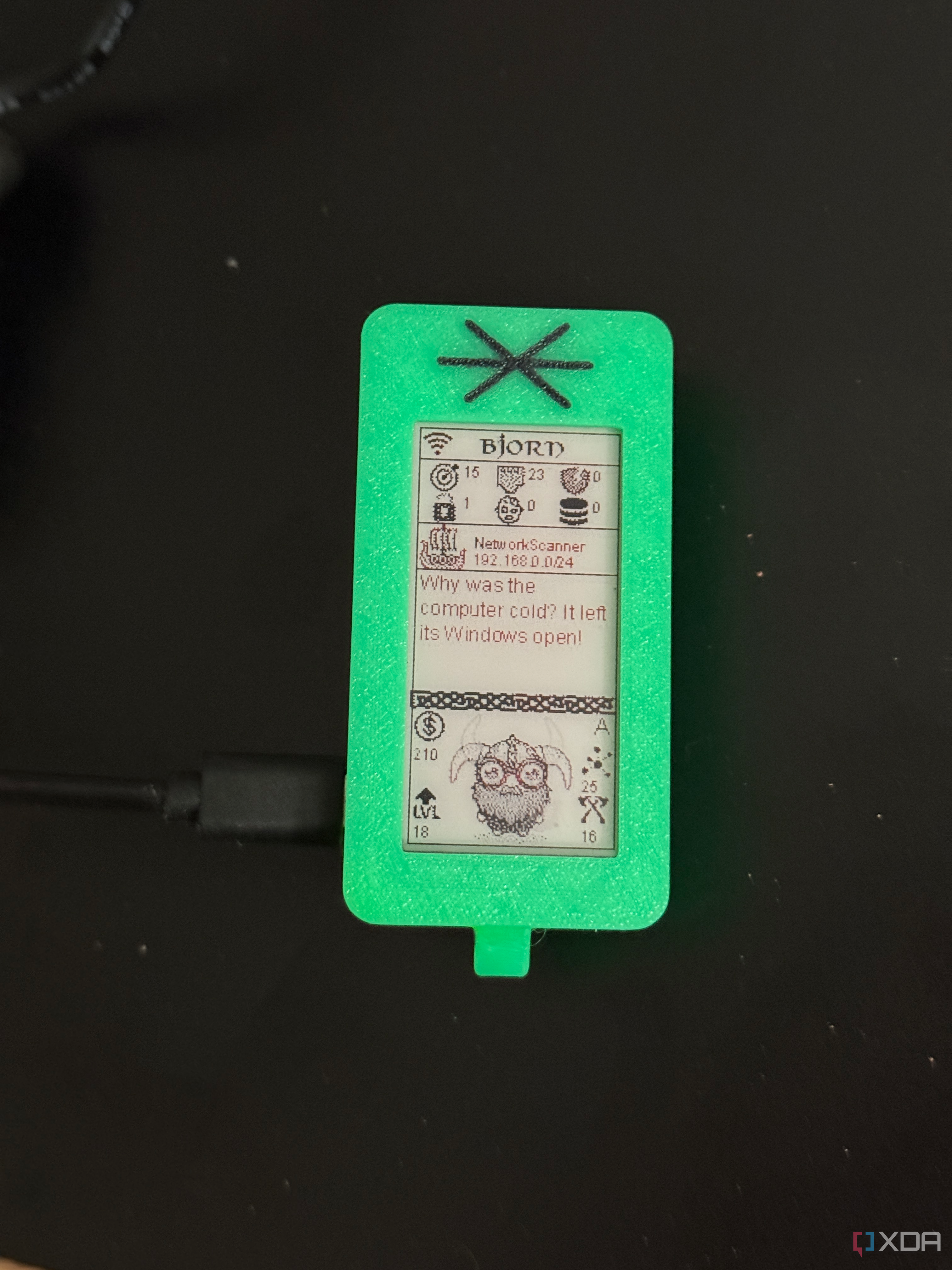 Bjorn Network Scanner on Raspberry Pi Zero 2W startup