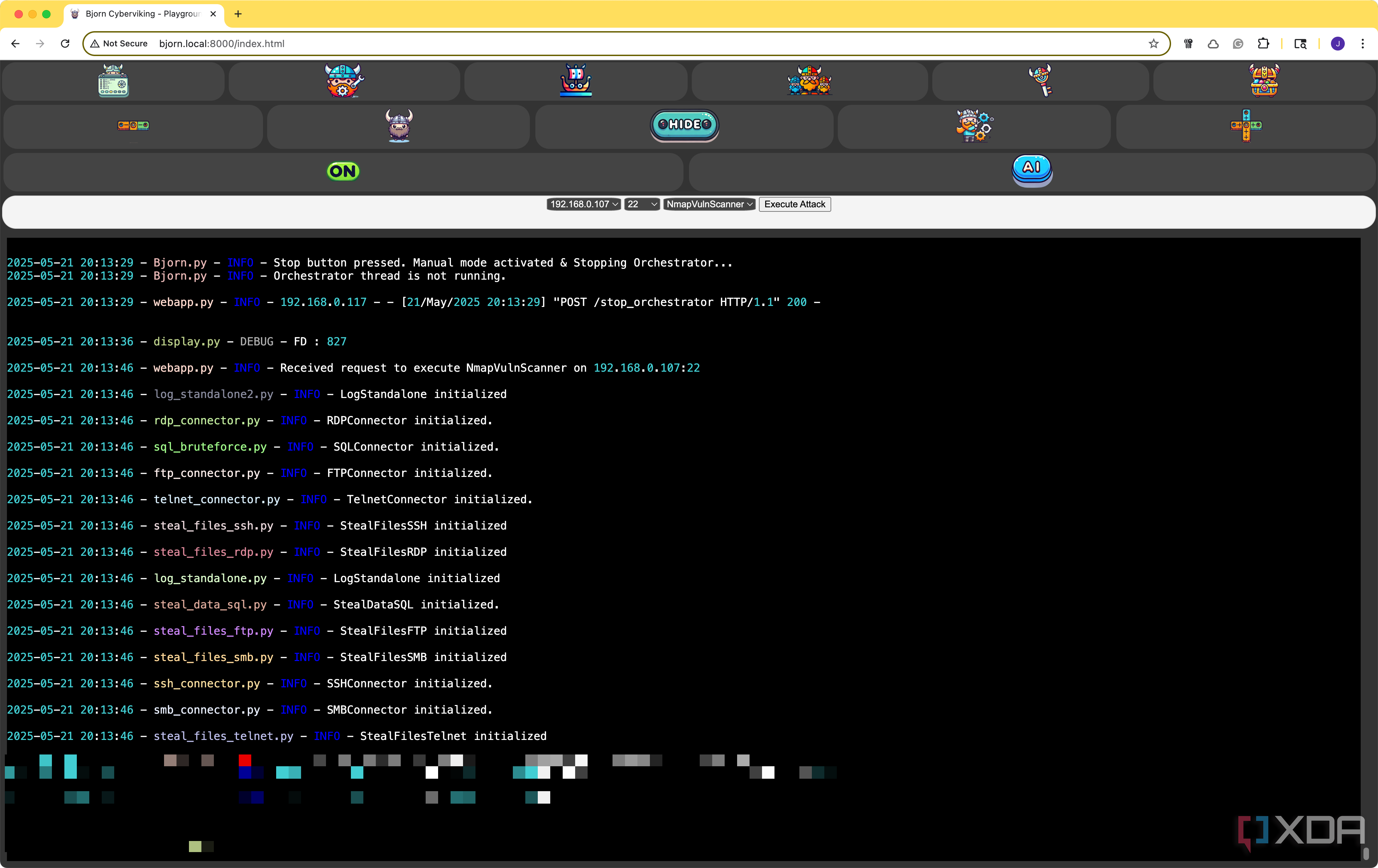Bjorn NMap Vulnerability Scanner-1