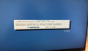 Boot via UEFI vs BIOS
