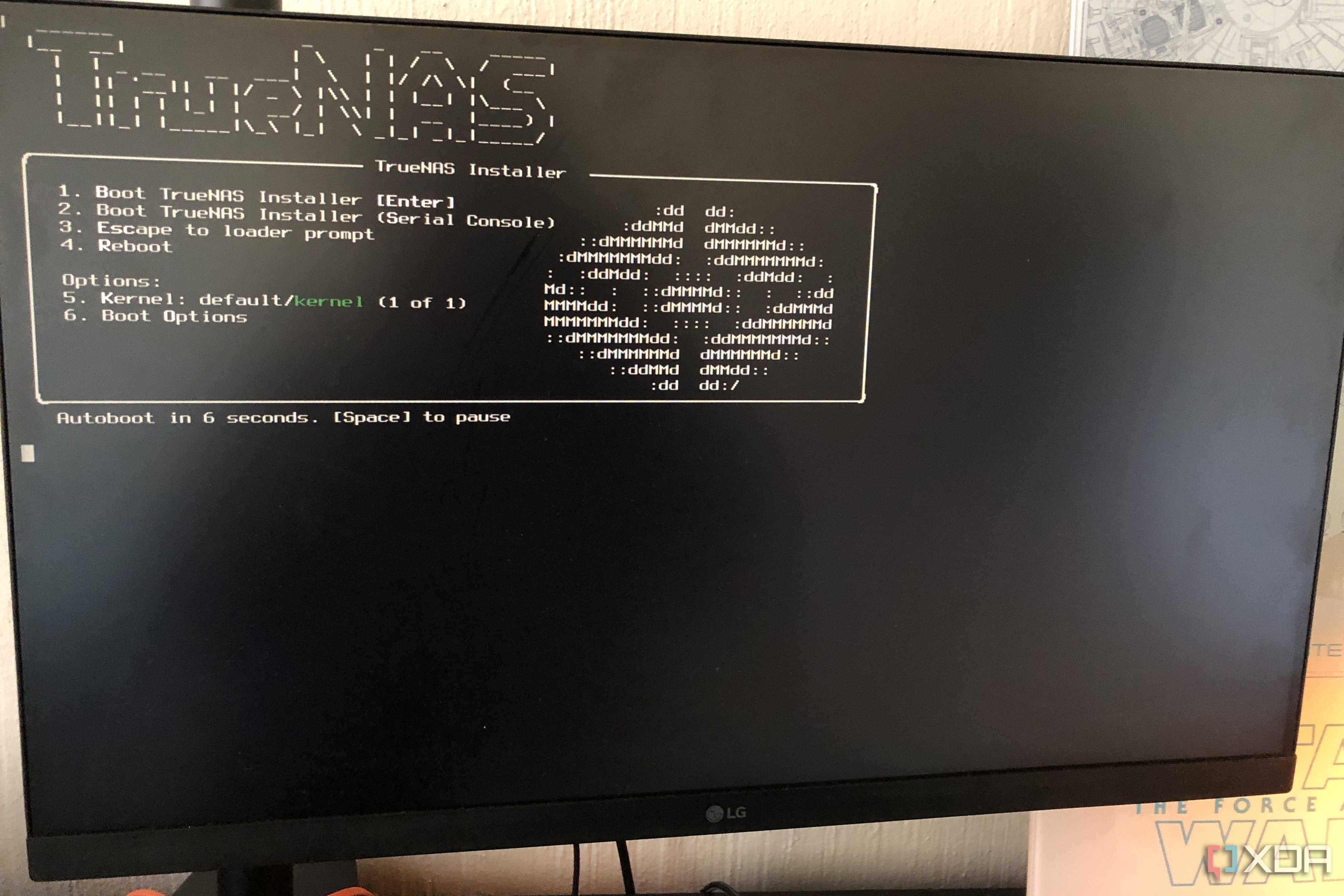 Booting from TrueNAS