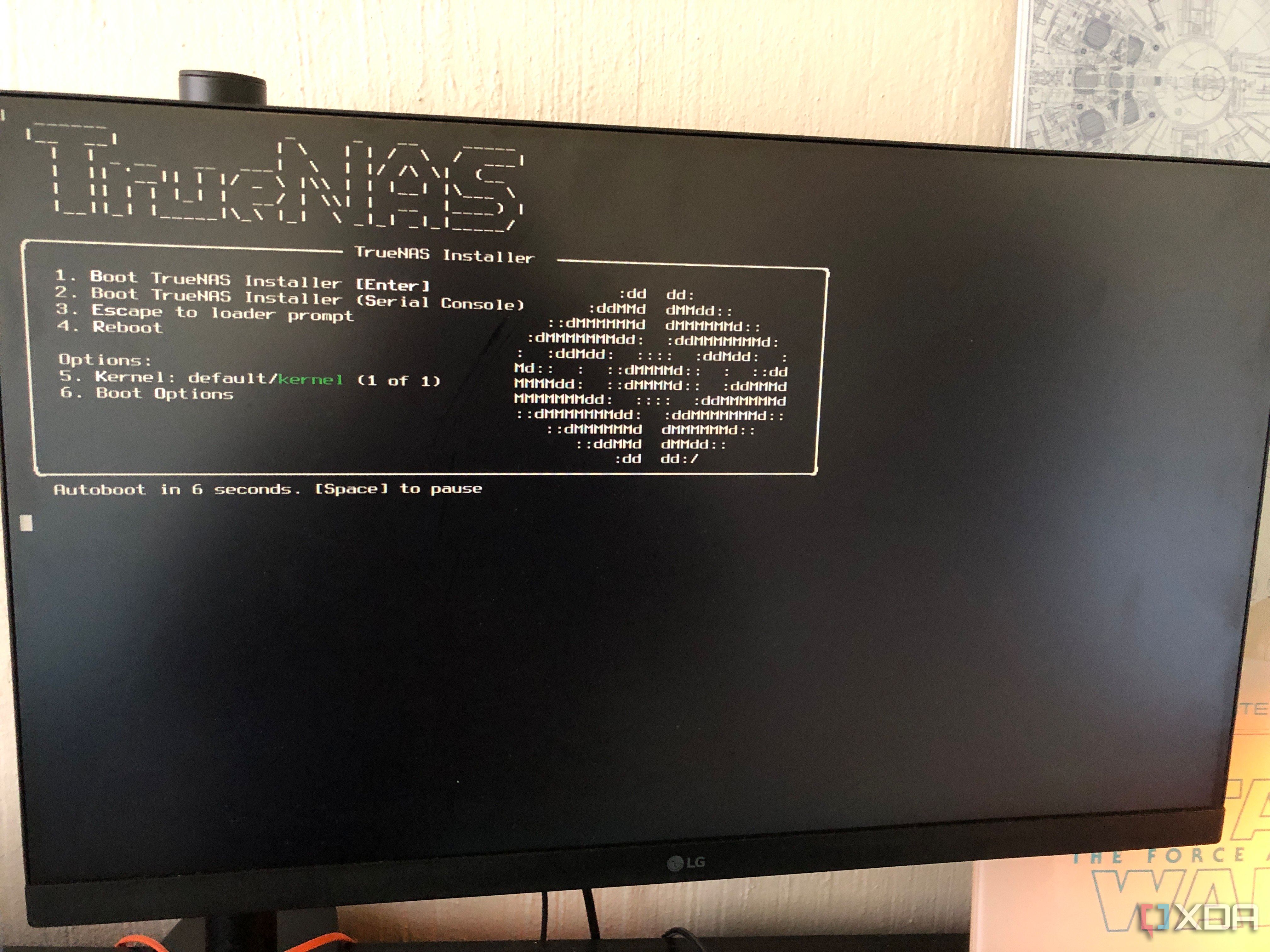 Booting from TrueNAS