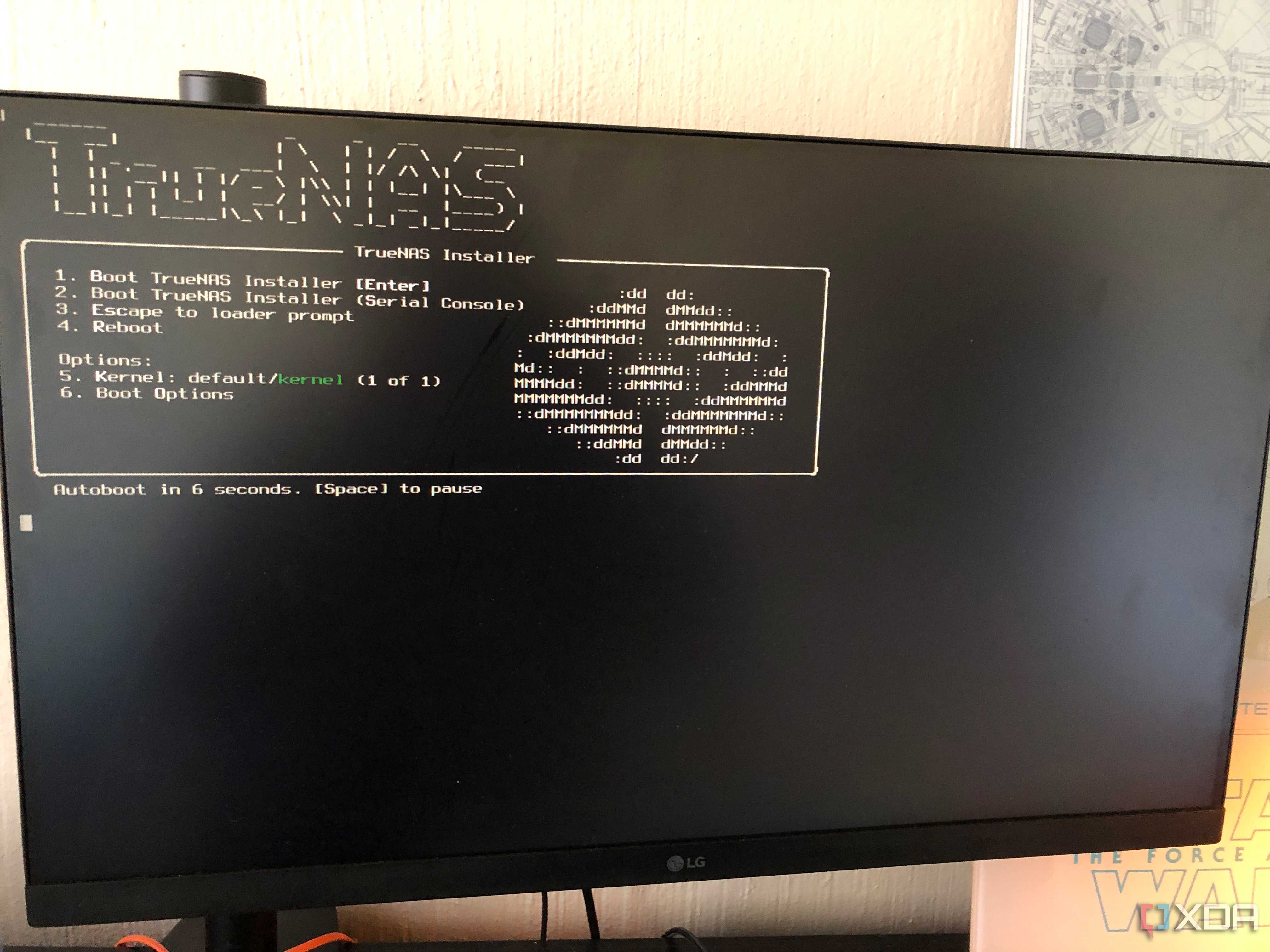Booting from TrueNAS
