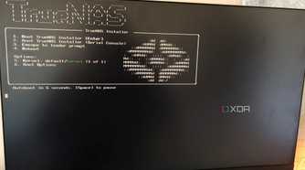 Booting from TrueNAS