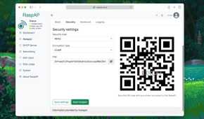 Changing the hotspot password in RaspAP