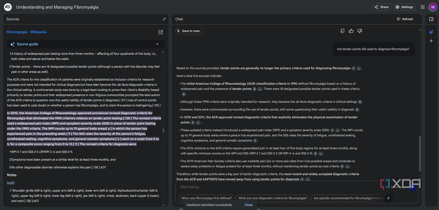 checking source for notebooklm response