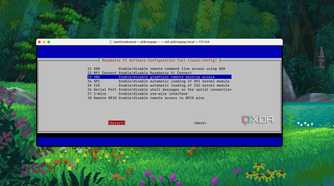 Choose option to enable VNC service on Raspberry Pi