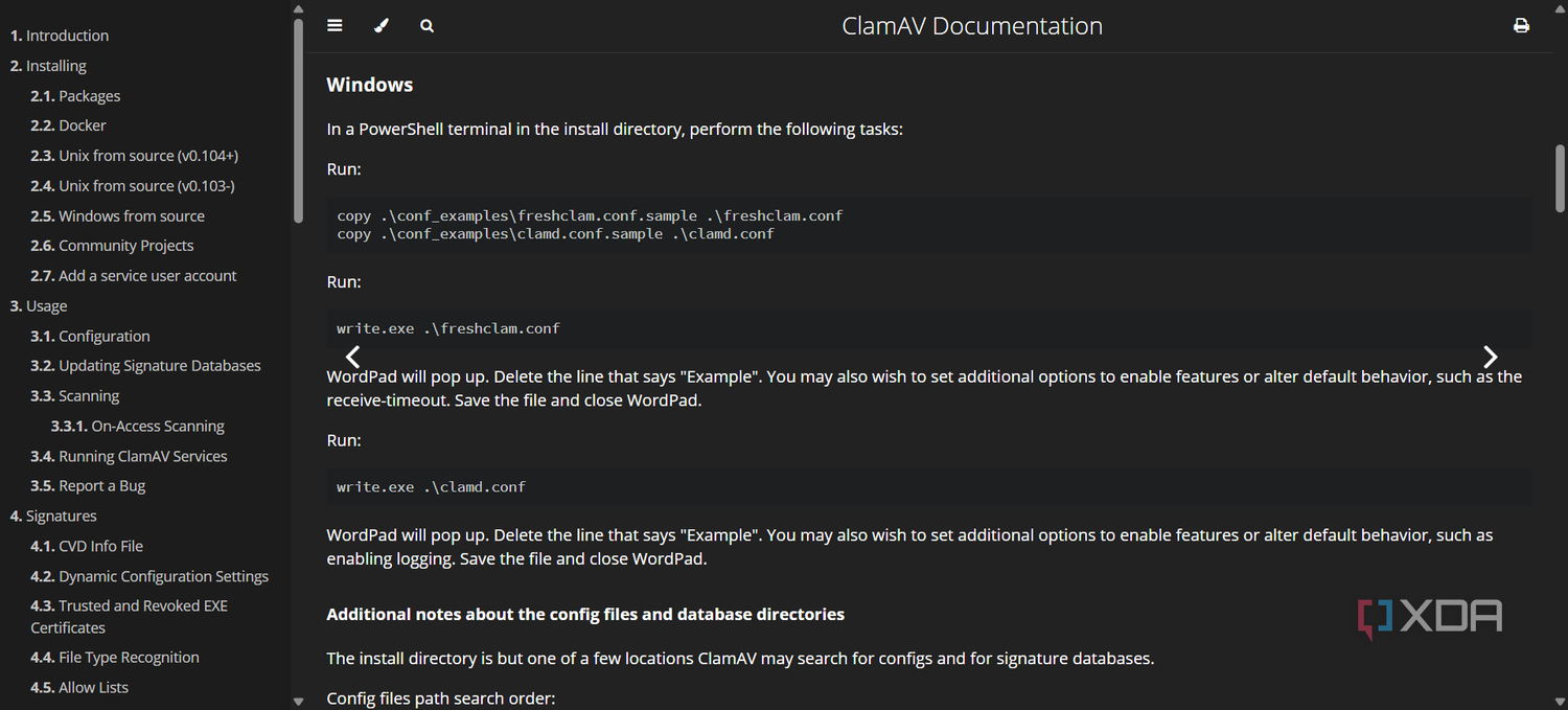 Clamav Configuration If I would ever install an antivirus, this open-source tool would be my ...