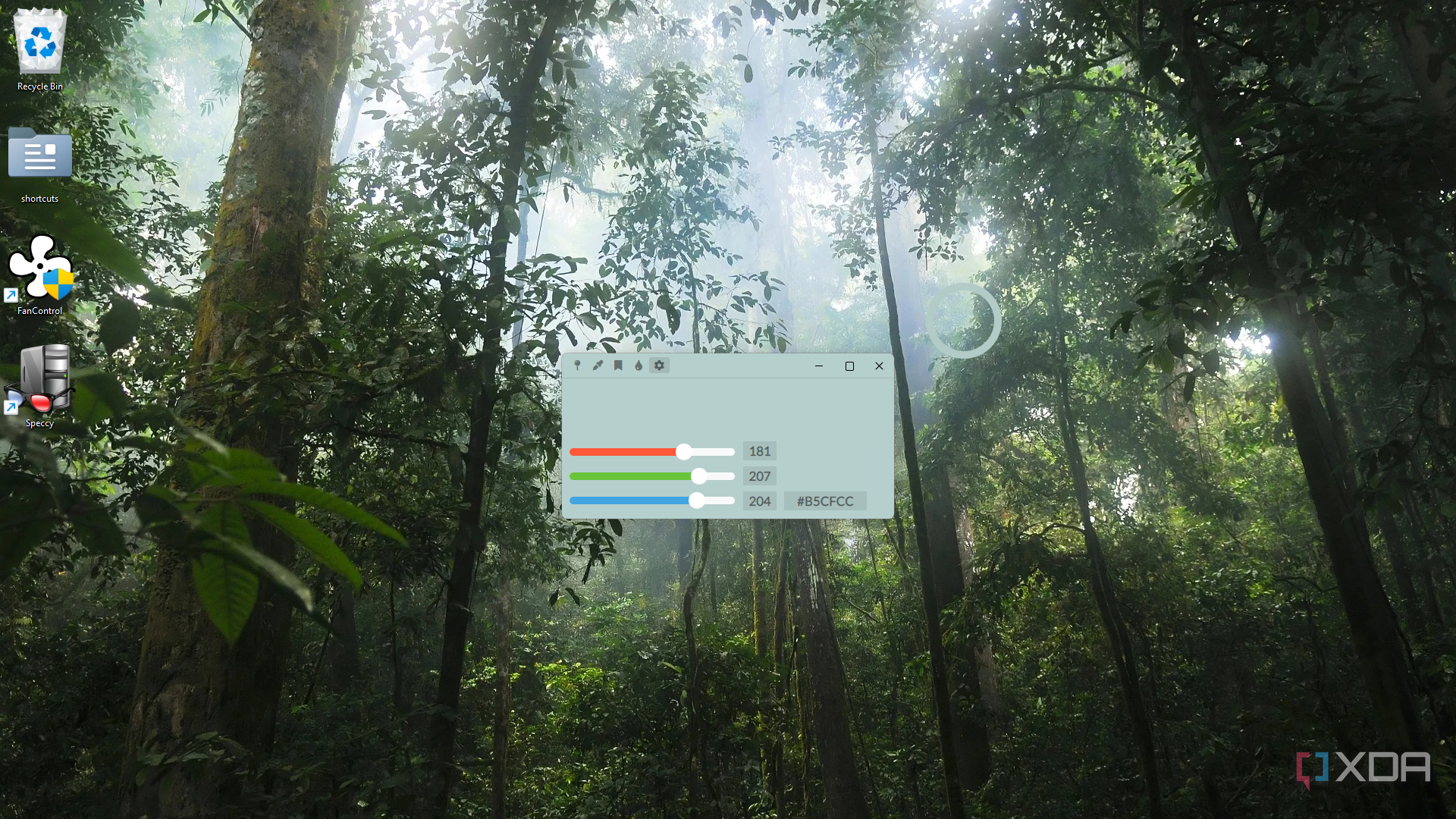 Colorpicker pick color tool