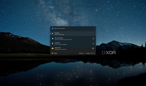 Screenshot of Command Palette's search bar before any query is typed