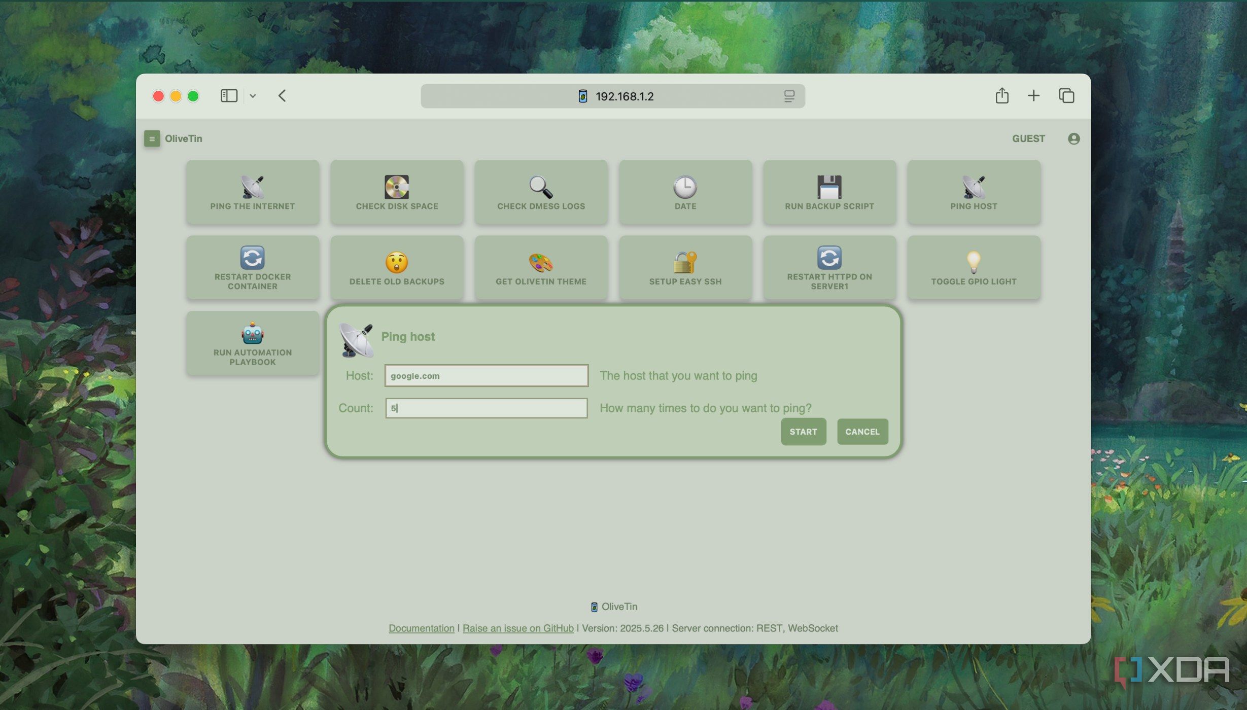 I made my family run shell commands from a web interface and they loved it