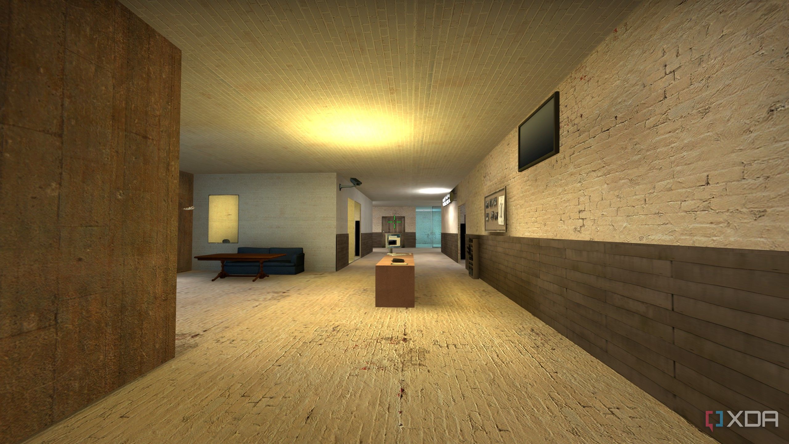 A custom map in Counter Strike: Global Offensive.