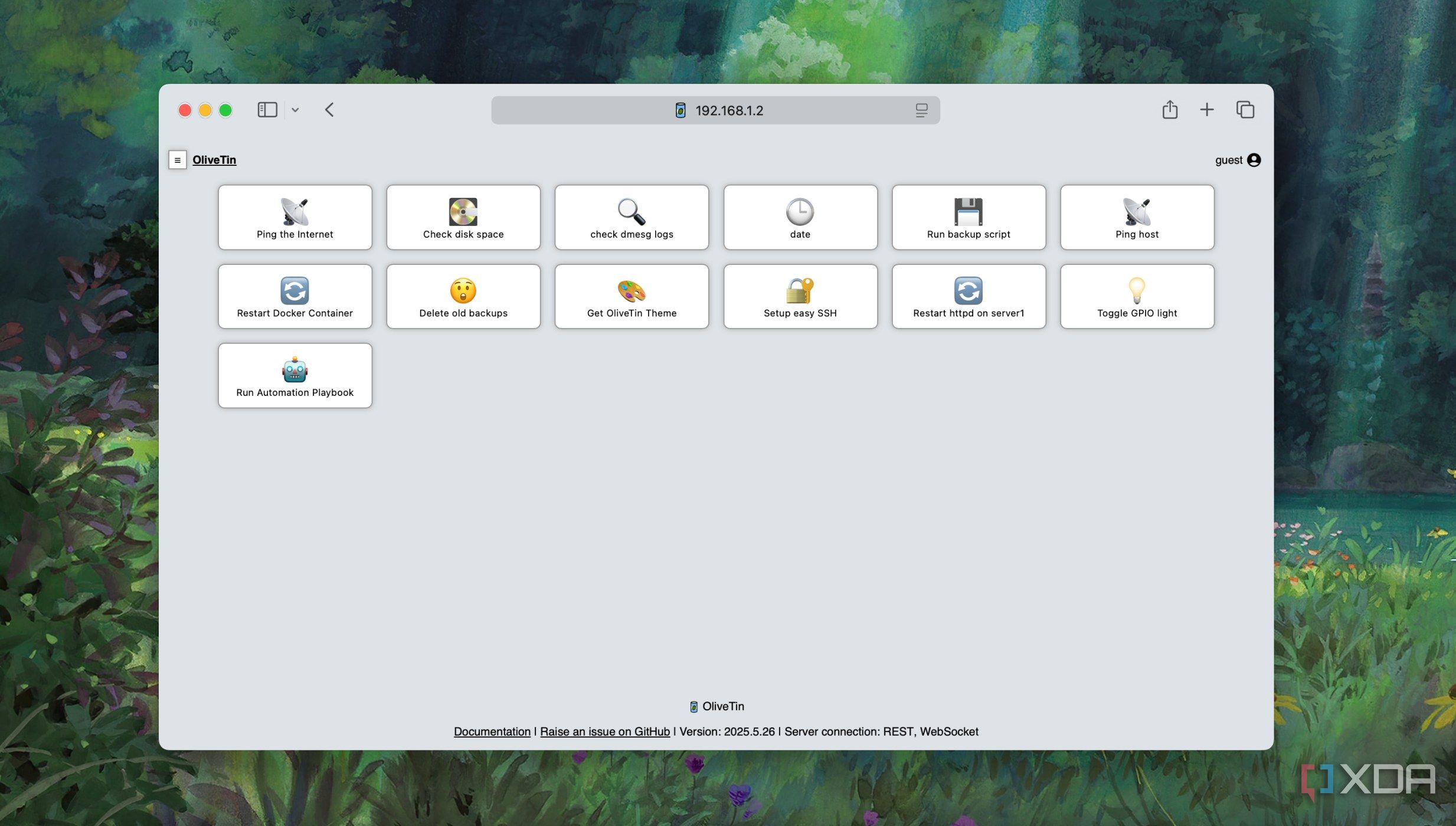 I made my family run shell commands from a web interface and they loved it