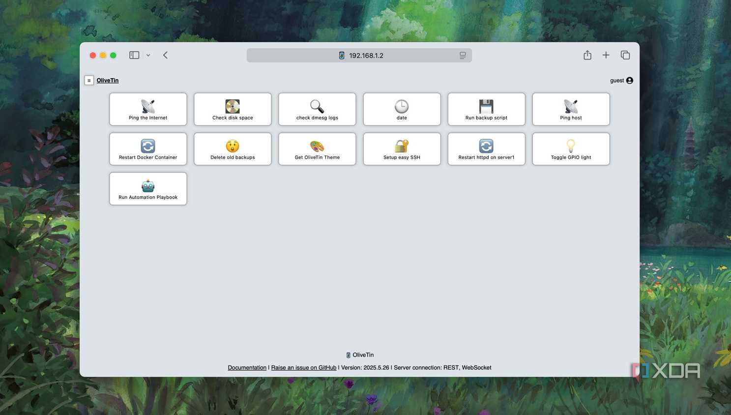 I made my family run shell commands from a web interface and they loved it
