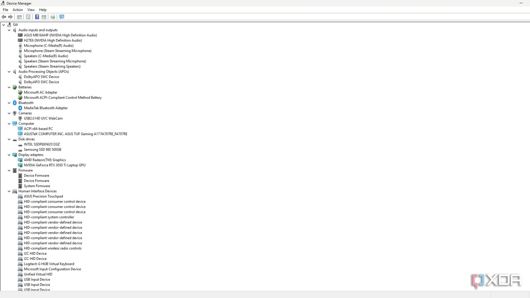 Windows Device manager