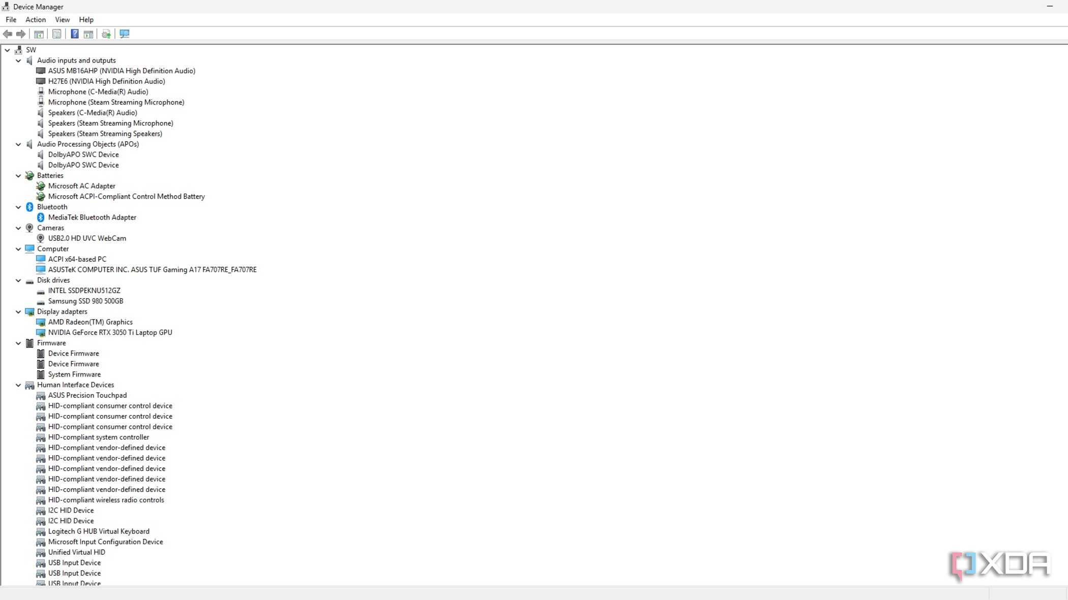 Windows Device manager