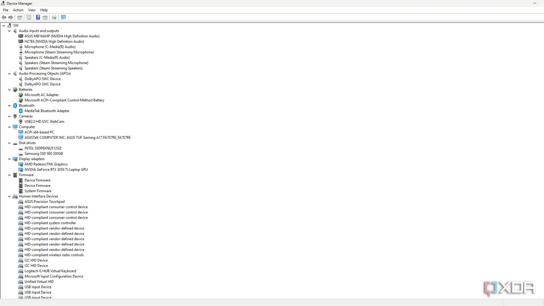 Windows Device manager