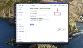 Screenshot of a Cloudflare page showing the option to add a domain to Cloudflare