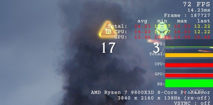 Doom CPU bottleneck RTX 5090