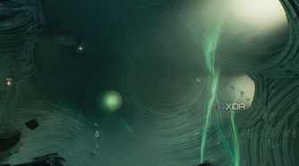 A huge lovecraftian chamber in chapter 15 of Doom: The Dark Ages.
