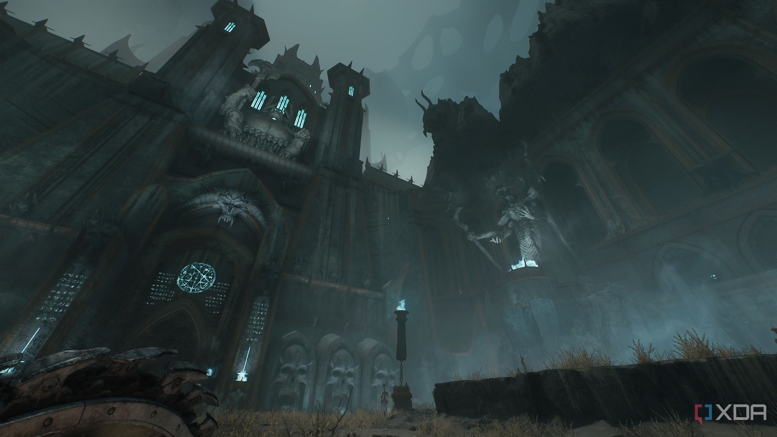 A huge building in chapter 19 of Doom: The Dark Ages.