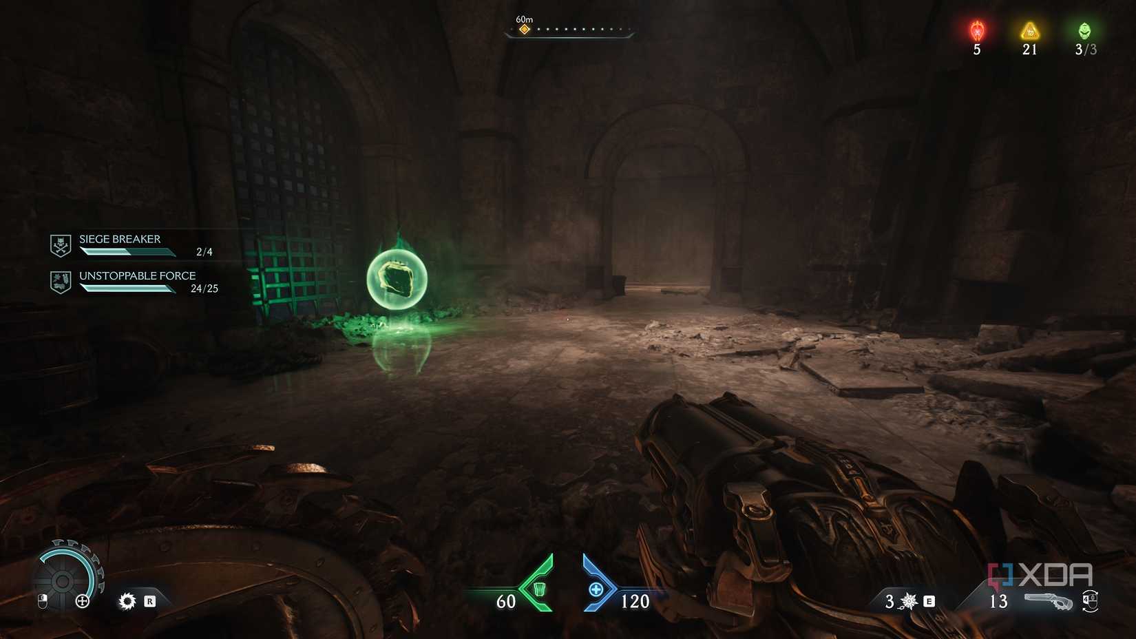 A life sigil in Doom: The Dark Ages.