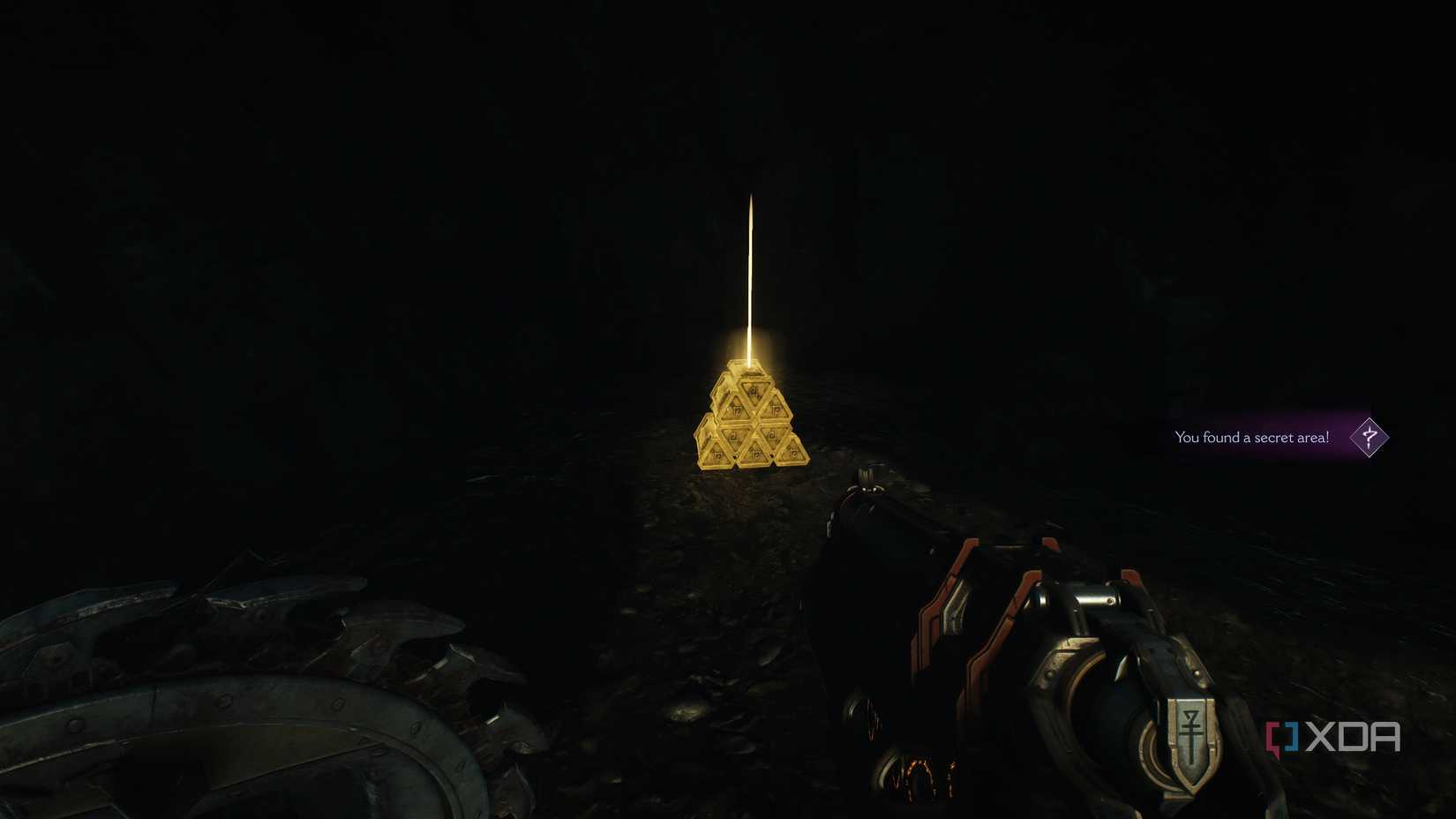 A gold stack in Doom: The Dark Ages.