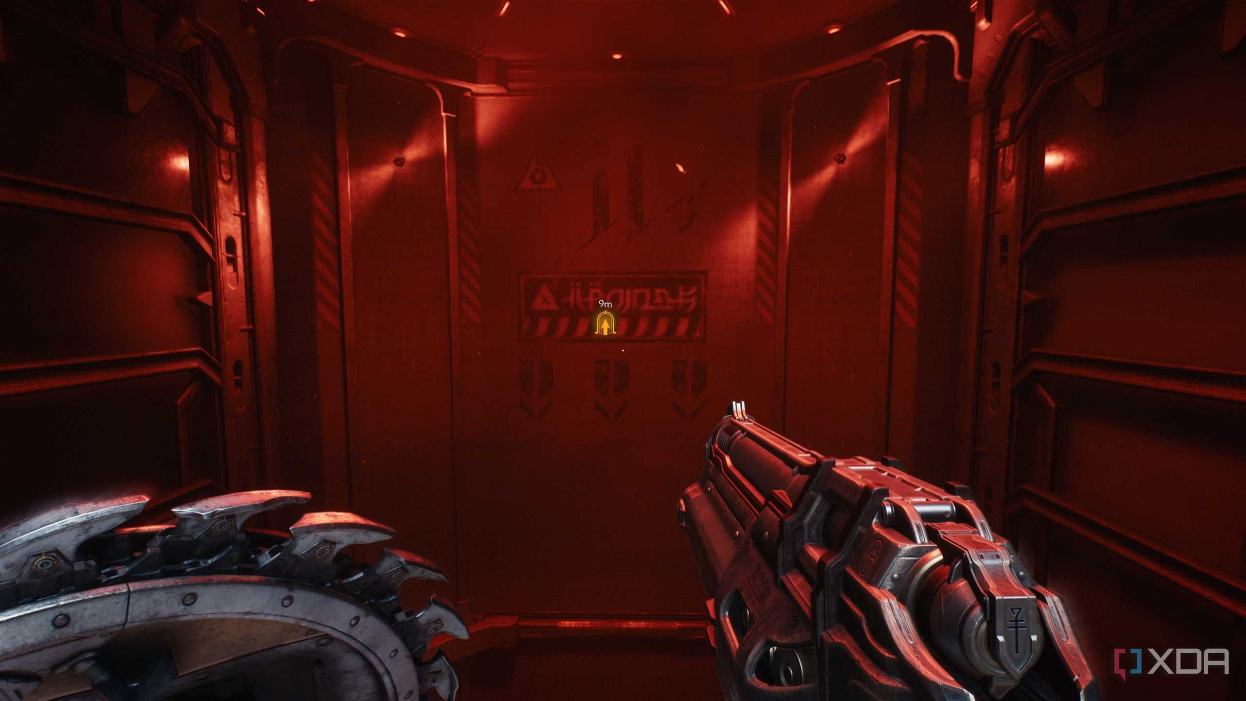Gameplay screenshot from Doom: The Dark Ages.