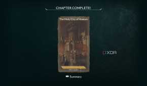 100% completion of chapter 5 in Doom: The Dark Ages.