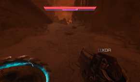The shield saw glowing blue in Doom: The Dark Ages.