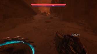 The shield saw glowing blue in Doom: The Dark Ages.