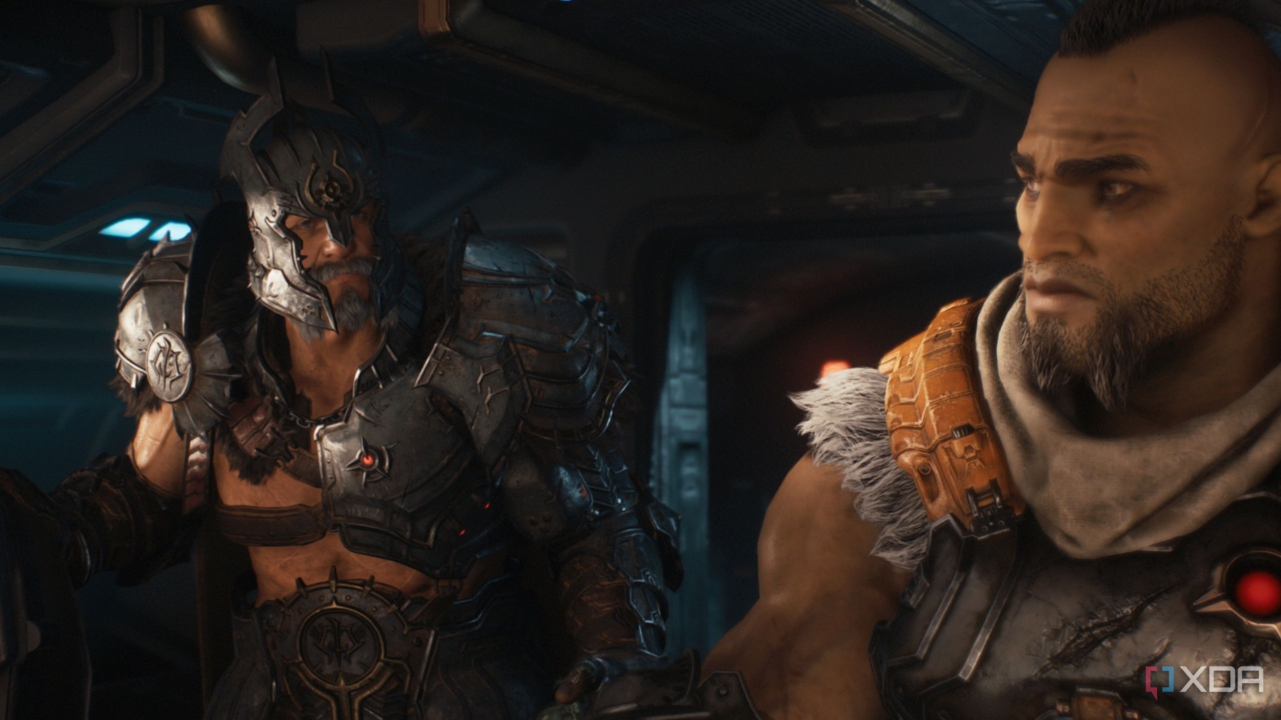 King Novik and Commander Valen in Doom: The Dark Ages.