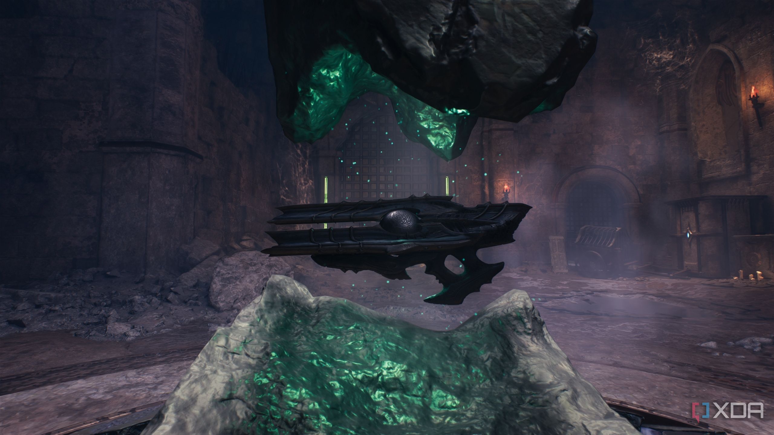 The Chainshot weapon in Doom: The Dark Ages.